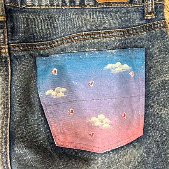 Abercrombie & Fitch Ripped Boy Crop, Size 0 - Picture 4 of 4